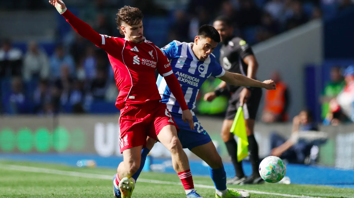 布莱顿爆冷2-1逆转利物浦 维尔贝克双响助球队登