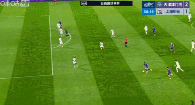 天津津门虎2-3上海申花：申花逆转取胜，拉唐梅