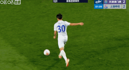 天津津门虎2-3上海申花：申花逆转取胜，拉唐梅