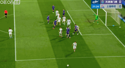 天津津门虎2-3上海申花：申花逆转取胜，拉唐梅