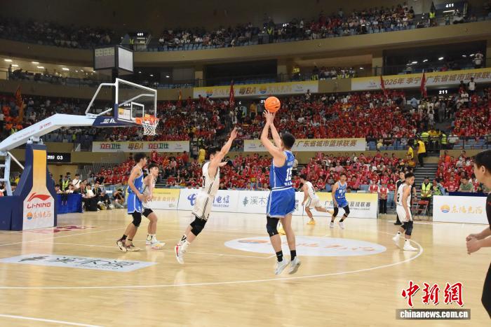 茂名队主场逆转佛山队 赢得粤BA联赛首胜