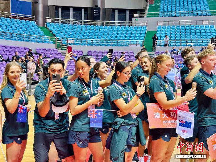 雪窦山IFAF腰旗橄榄球锦标赛开幕 亚洲大洋洲15国